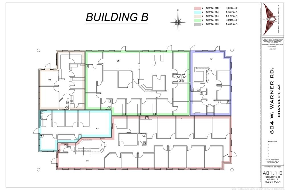 East Valley Medical Office Condo | For Lease: 604 W Warner Rd Bldg B, Chandler, AZ 85225